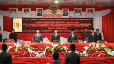 Ketua DPRD Lampung Barat: Semangat Kemerdekaan Harus Diterjemahkan dalam Pembangunan yang Berdampak bagi Masyarakat