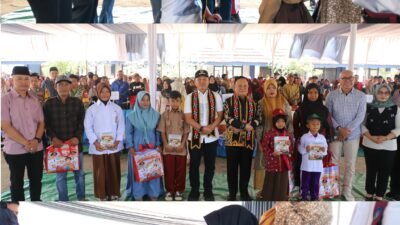 Pemkab Lampung Barat Berikan Seragam Sekolah Gratis Kepada 345 Siswa/Siswi