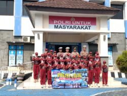 Kapolres Lambar Lepas Team Pocil Selamat dan Semangat Bertanding