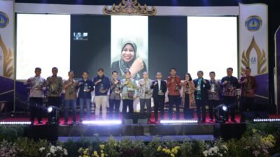 SMSI Lampung Raih Anugerah Unila Be Strong 2026 dari Rektor Unila