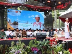 Kapolres Lampung Barat Hadiri Tablig Akbar Bersama Gubernur dan Ustad Das’ad Latief