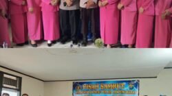 Pisah sambut Kapolsek Sekincau AKP Arnos Daely Serahkan Tugas Kepada Kompol M.Taufiq,S.H.,M.H