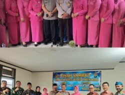 Pisah sambut Kapolsek Sekincau AKP Arnos Daely Serahkan Tugas Kepada Kompol M.Taufiq,S.H.,M.H