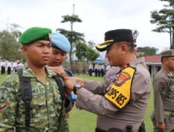 Wakapolres Lampung Barat Pimpin Apel Gelar Pasukan Operasi Patuh Krakatau 2